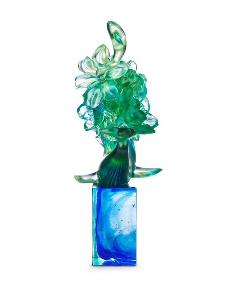 Crystal Flower Whale Journey of Kun