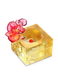 Liuli Crystal Flower, Moth Orchid, Red Radiance