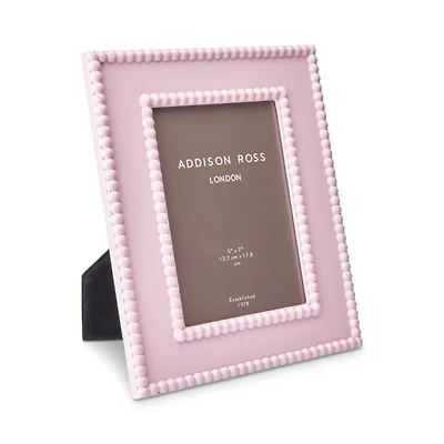 Pink Bobbin Picture Frame, 5" x 7"