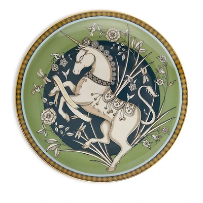 Unicorn Light Green Decorative Plate