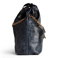 Crush Medium Tote Bag Dirty Effect with Souvenirs
