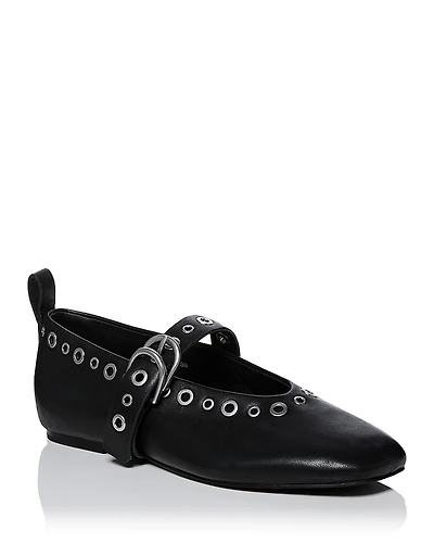 rag & bone Women's Spire Mary Jane Flats