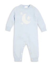 Unisex Cashmere Moon and Stars Coverall, Baby - Exclusive