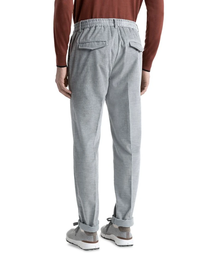 Cotton Jogger Dress Pants