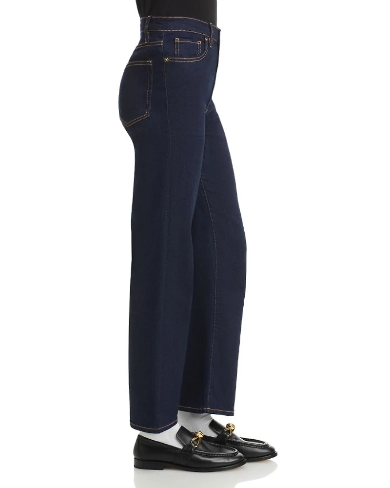 Le Sleek Straight High Rise Cropped Jeans Stargirl