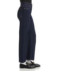 Le Sleek Straight High Rise Cropped Jeans Stargirl