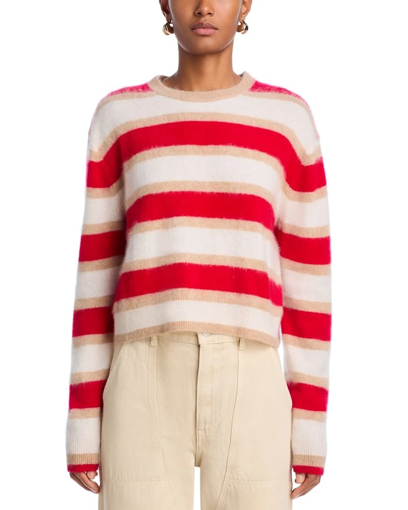 Grizzly Cashmere Striped Sweater