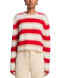 Grizzly Cashmere Striped Sweater