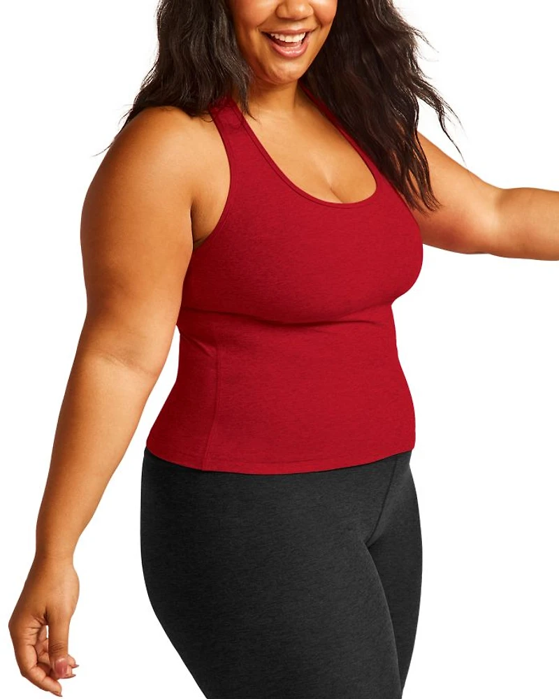 Space Dye Step Up Racerback Tank