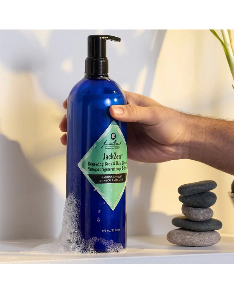 JackZen Renewing Body & Hair Cleanser with Bamboo & Violet 33 oz.