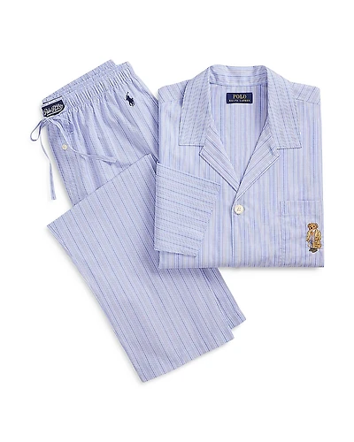 Polo Ralph Lauren Bear Woven Pajama Set - Exclusive