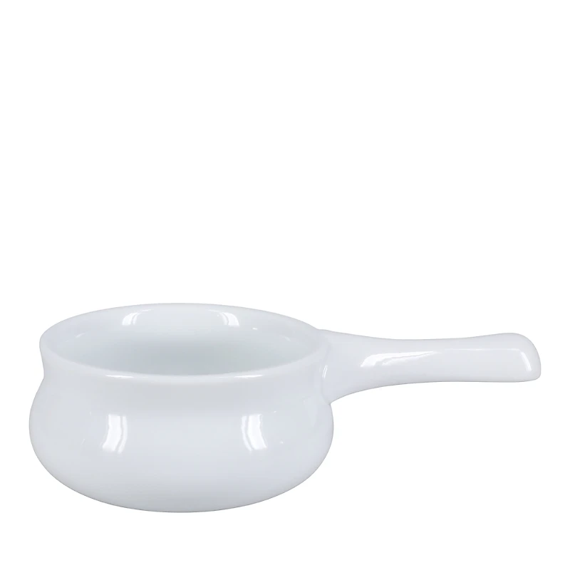 Bia Cordon Bleu Onion Soup 12 oz. White Bowls, Set of 4