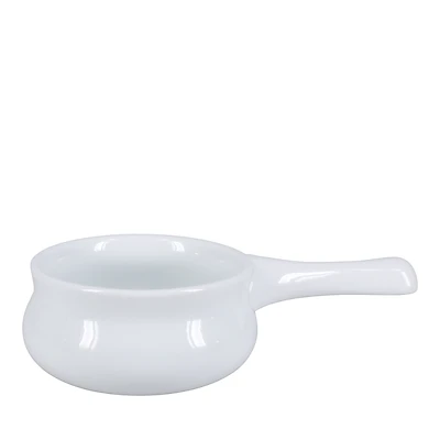 Bia Cordon Bleu Onion Soup 12 oz. White Bowls, Set of 4