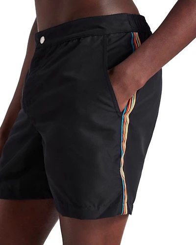 Signature Stripe 4" Swim Trunks