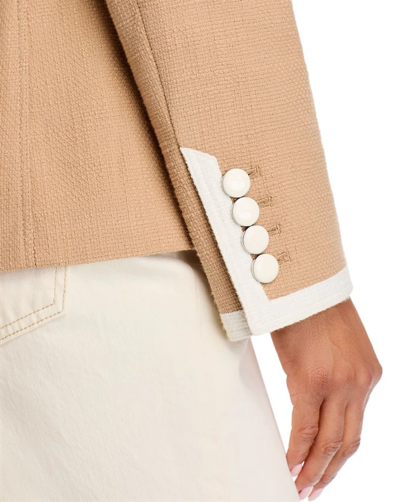 Edison Dickey Border Trim Jacket
