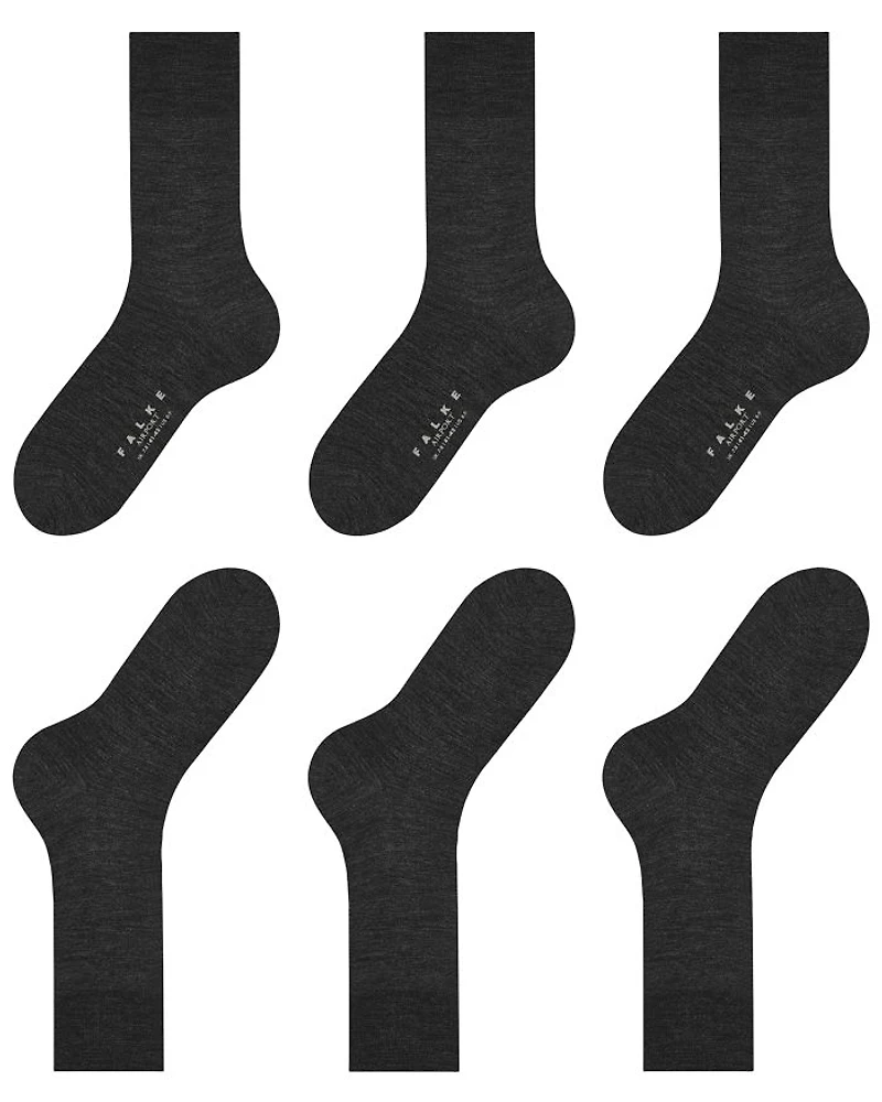 Airport Wool Blend Crew Socks, Pack of 3