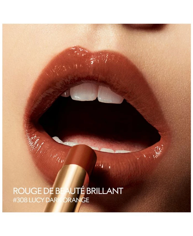 Rouge de Beauté Brilliant Shine Glow & Care Lipstick