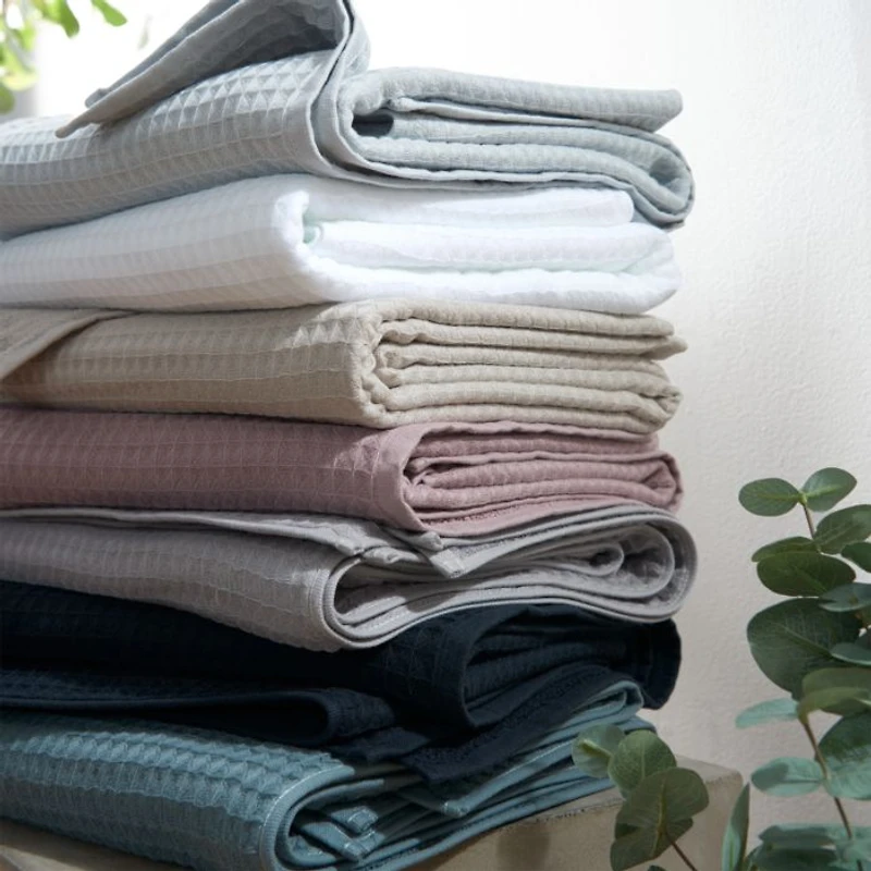 Waffle Twist Towels