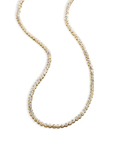 Baublebar Amanda Crystal Bezel Tennis Necklace, 17-20