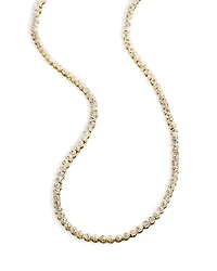 Baublebar Amanda Crystal Bezel Tennis Necklace, 17-20