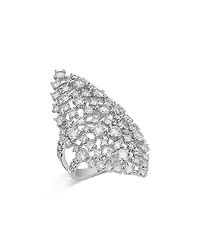 Bloomingdale's Fine Collection 14K White Gold Diamond Statement Ring, 3.5 tcw