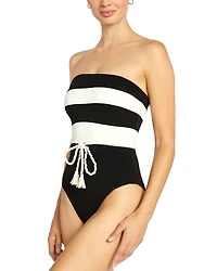 Babe Bandeau One Piece Swimsuit