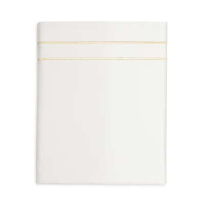 Amalia Home Collection Dalila Sateen Flat Sheet, Queen