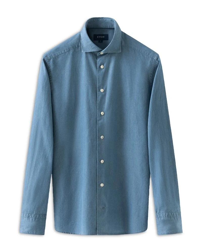 Slim Fit Denim Shirt