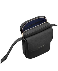 Leather Zip Phone Pouch