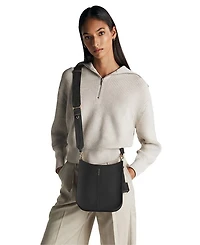 Leather Saddle Bag