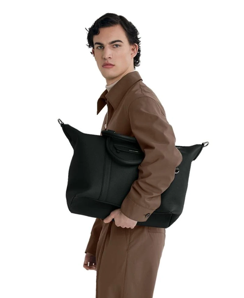 Large Leather Weekender Bag