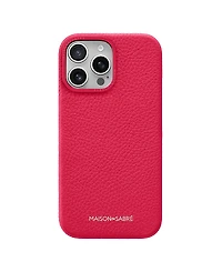 Maison de SABRA Leather Phone Case (iPhone 16 Pro)