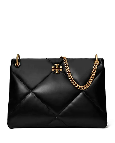 Small Kira Diamond Quilted Leather Shoulder Bag