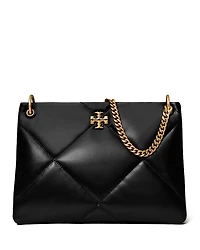 Tory Burch Small Kira Diamond Quilted Leather Shoulder Bag