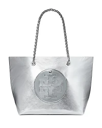 Tory Burch Ella Metallic Nylon Tote Bag