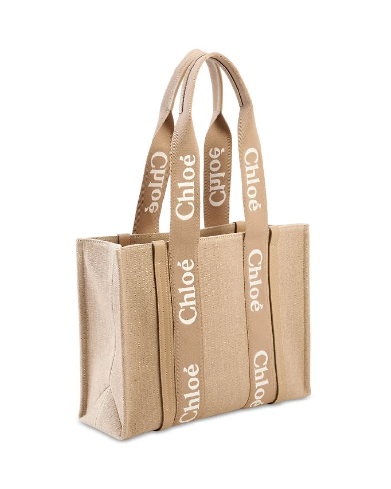Woody Medium Canvas Tote