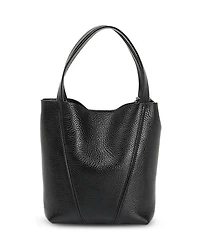 Leather Spin Small Tote