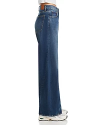 Brie Wide Leg Jeans Navy