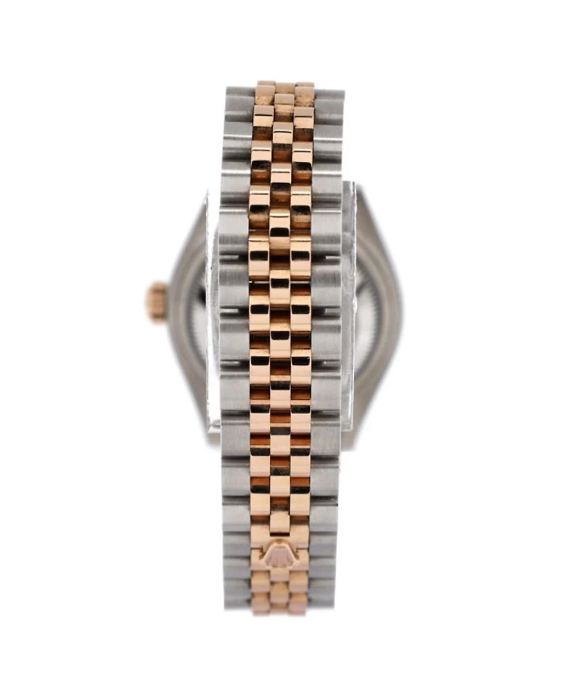 Oyster Perpetual Datejust Automatic Watch in Stainless Steel and Rose Gold 28mm