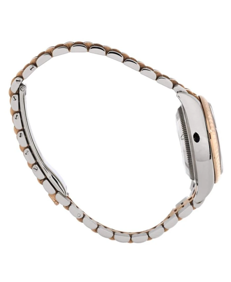 Oyster Perpetual Datejust Automatic Watch in Stainless Steel and Rose Gold 28mm