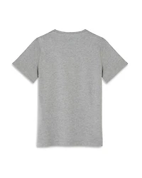 Versace Boys' Melange Jersey Milano Logo Tee - Little Kid, Big Kid