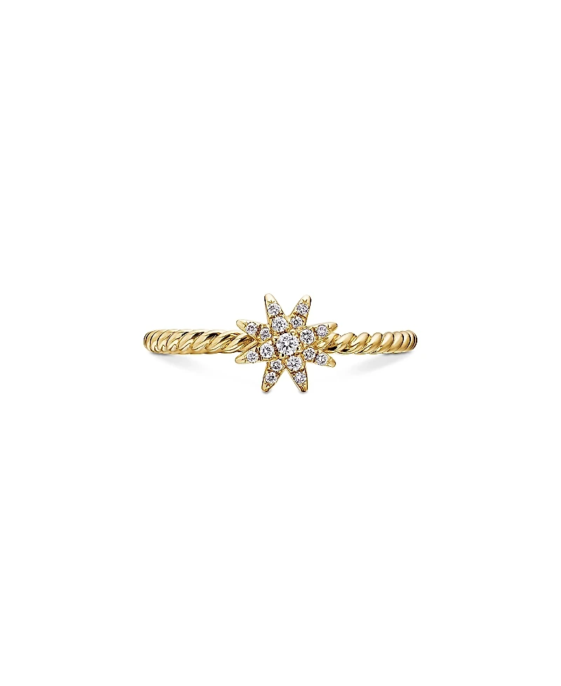 David Yurman Petite Starburst Station Ring