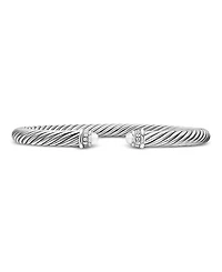 David Yurman Cable Classics Bracelet with Cultured Freshwater Pearls and Diamonds