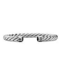 David Yurman Men's Cable Classic Cuff Bracelet with Black Onyx