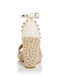 Women's Embellished Espadrille Wedge Sandals