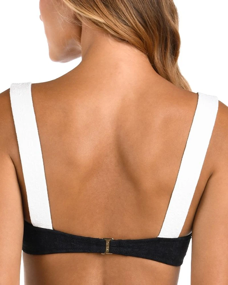 Alexandria Color Blocked Bikini Top