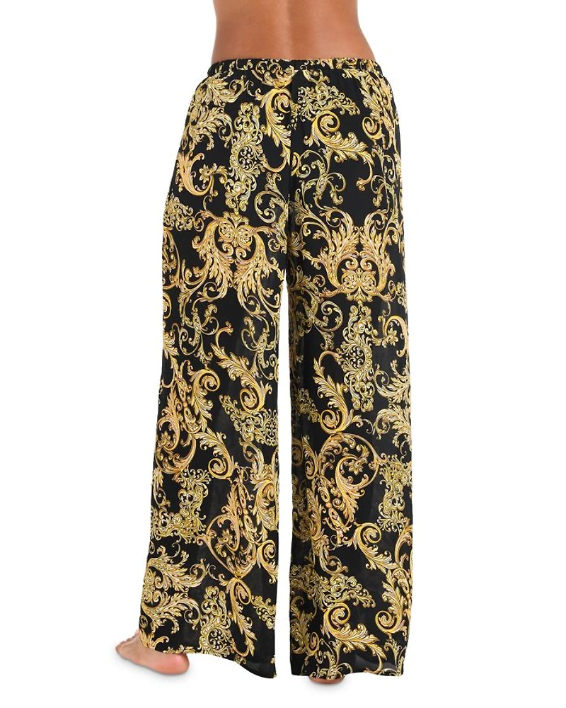 Geraldine Baroque Pant Cover Up