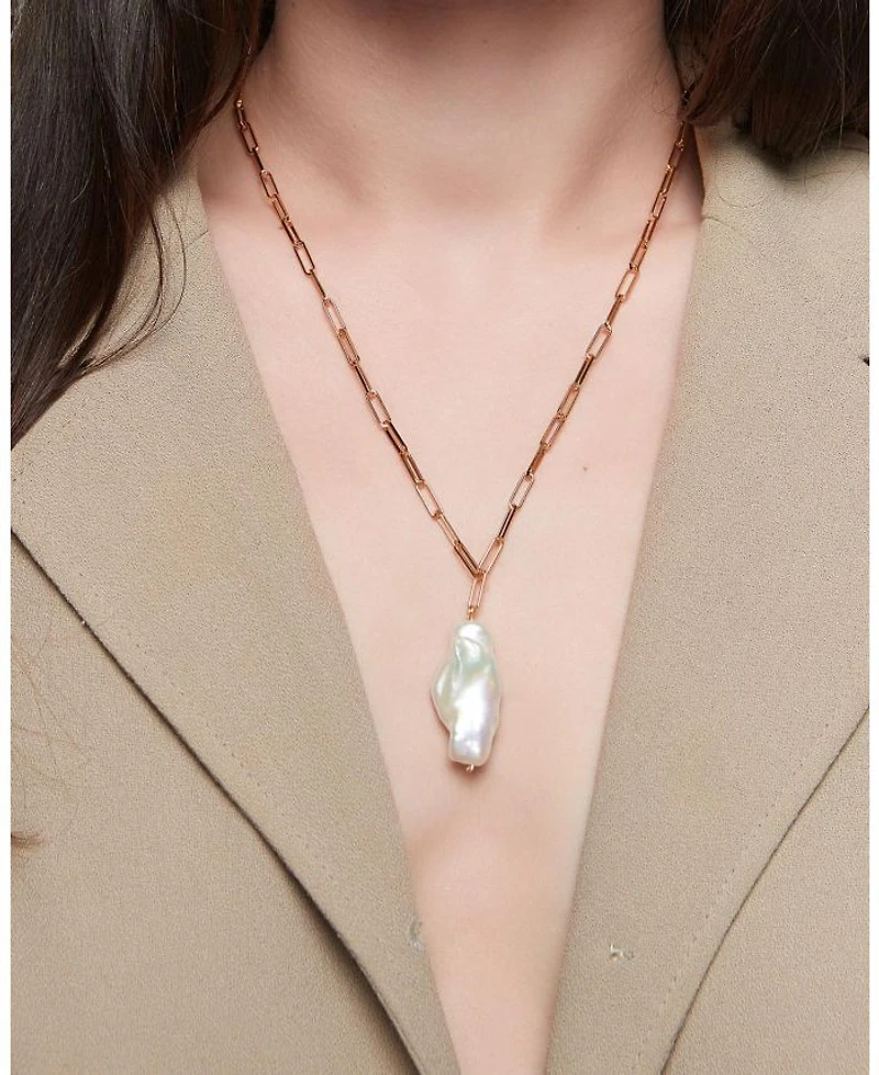 Luna Baroque Pearl Necklace