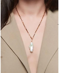 Luna Baroque Pearl Necklace