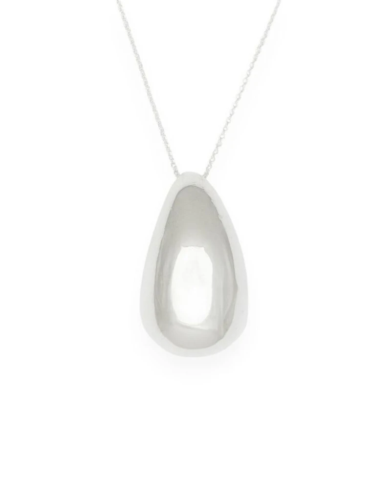 Moondrop Chain Necklace Sterling Silver